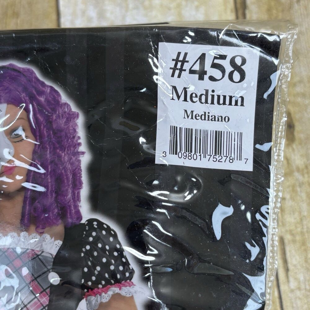 Amscan Damaged Doll Girls Medium Halloween Costume 5 Piece #458 - Picture 3 of 16
